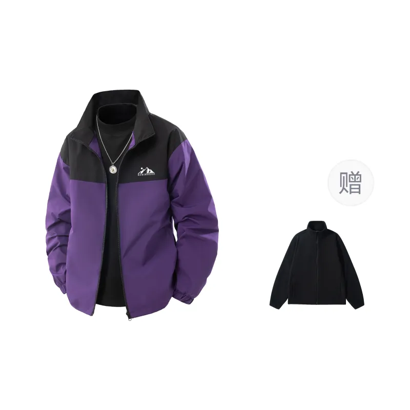 ROBINHOOD Water-Resistant Windproof Breathable Warm Water-Repellent Windbreaker Jacket Unisex-22