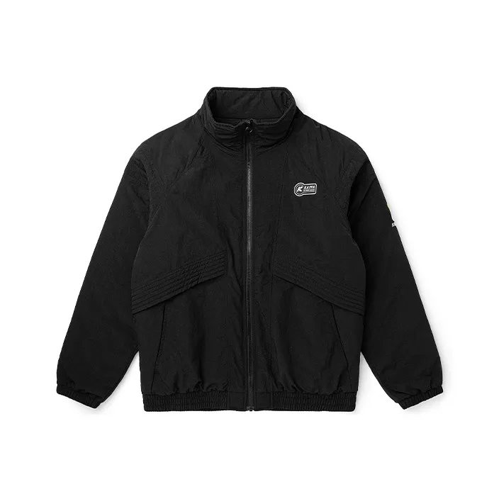 Kappa Letter Lapel Puffer Jacket Men's-0