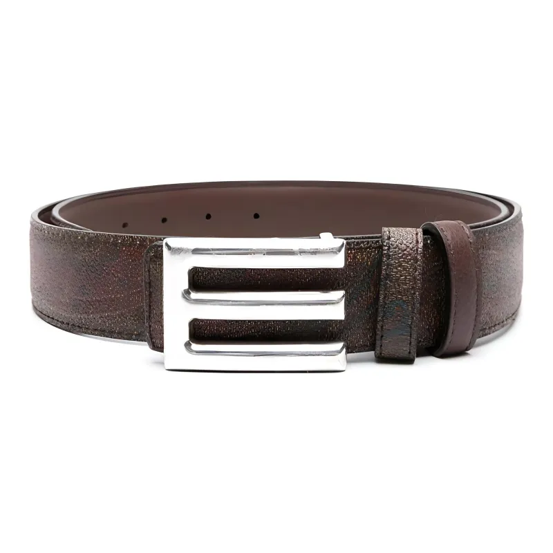 ETRO Reversible Leather Belt-0