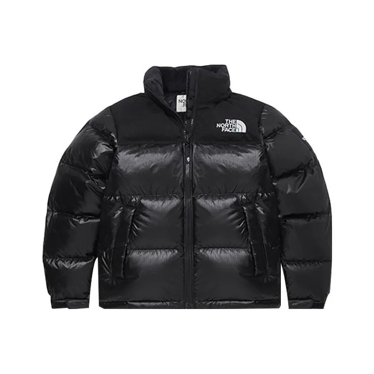 THE NORTH FACE Label Novelty Nuptse Down Jacket Black Unisex Korea Version-0