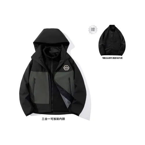 JEEP SPIRIT Waterproof And Windproof To Keep Warm Windbreaker Jacket Men's