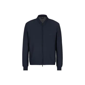 GIORGIO ARMANI Waffle knit Cardigan