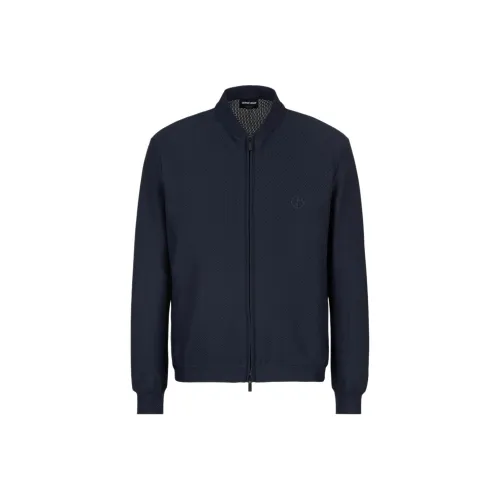 GIORGIO ARMANI Waffle knit Cardigan