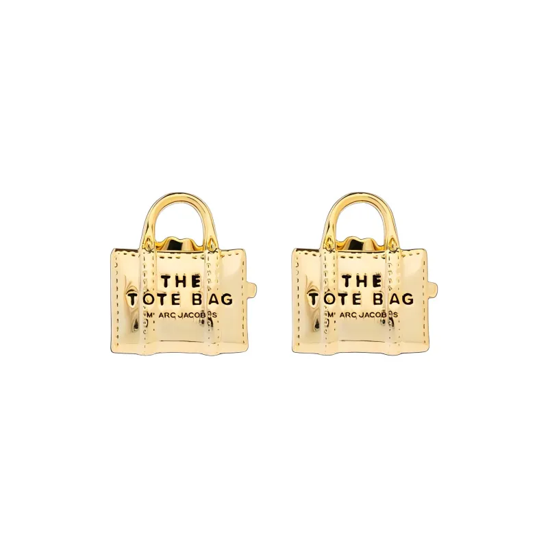 MARC JACOBS Brass, Titanium Rod, Zircon Earrings Women's Gold-0
