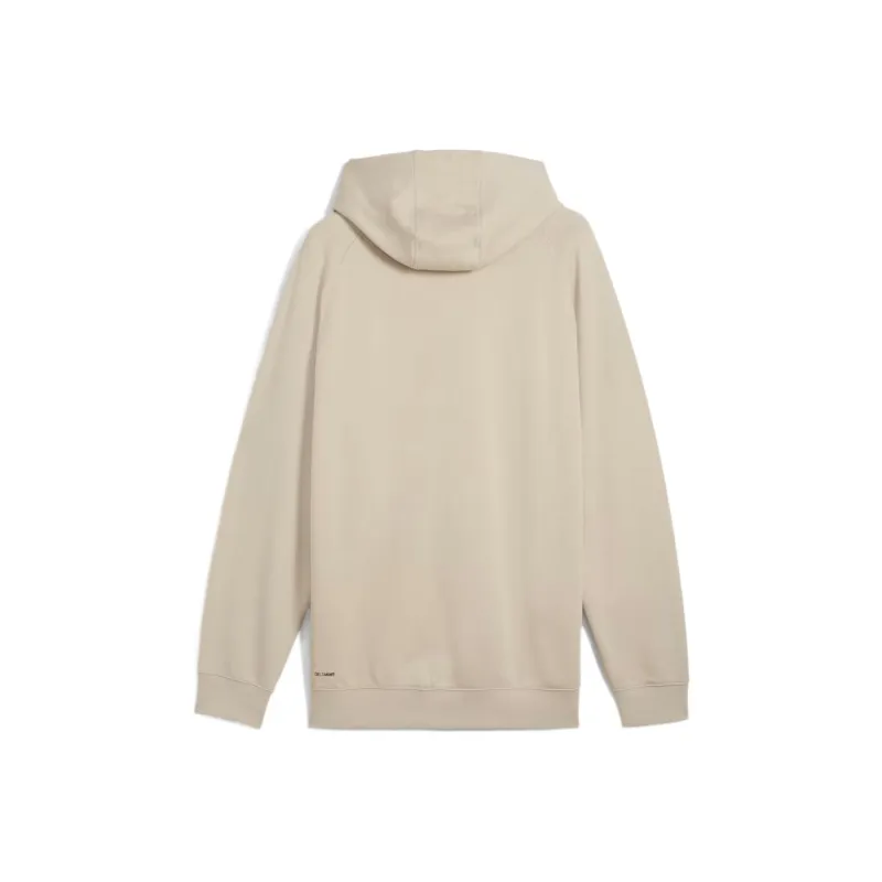 PUMA PUMATECH DELTAKNIT Relaxed Hoodie Men Sweatshirt Men's Light Brown-1