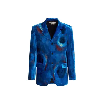 MARNI Painterly print Single breasted Blazer