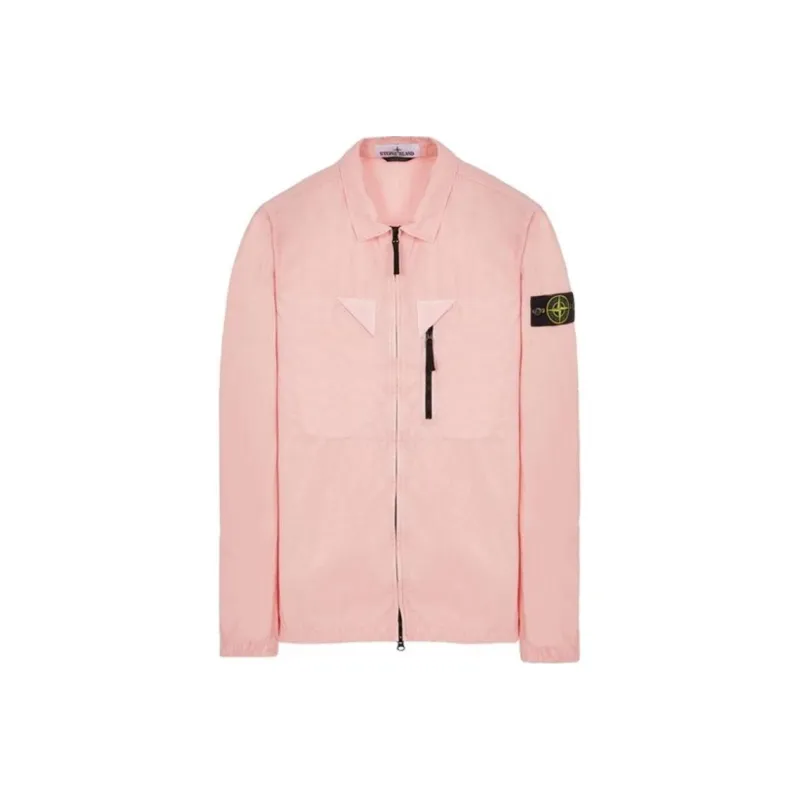 STONE ISLAND SS23 Jackets Coats Men's Pink-0