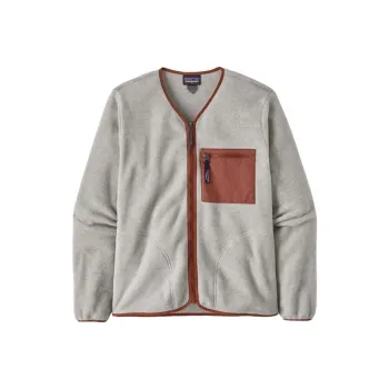 Patagonia Synchilla Jackets Unisex Gray White