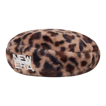 New Era Beret Unisex Tortoiseshell