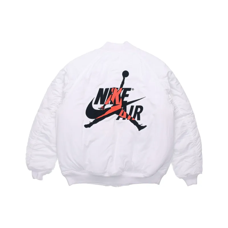 Jordan Puffer Jacket Winter Men's White-0