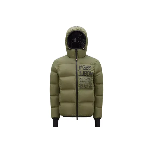 Moncler Grenoble Adret Logo Printed Padded Jacket