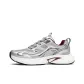 Silver/Burgundy