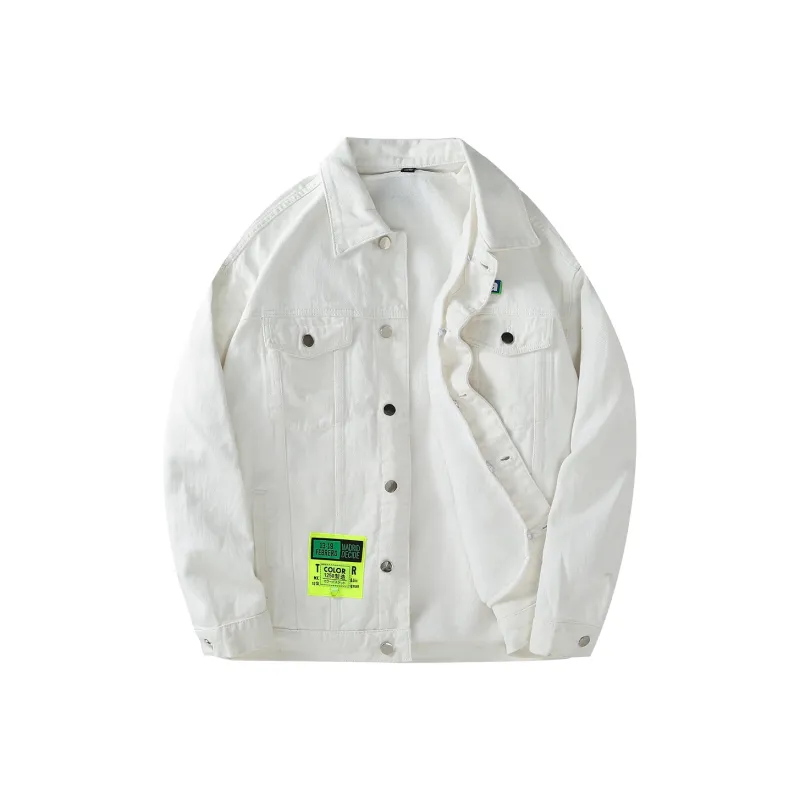 JASONWOOD Cowboy On The Run Fall Winter Denim Jacket Unisex-19