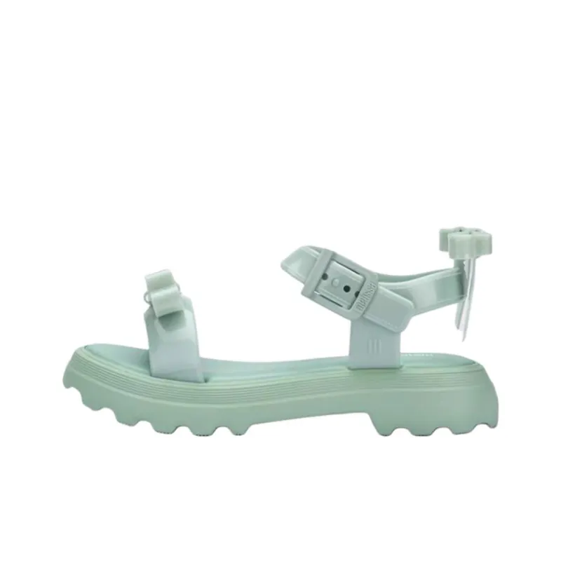 MELISSA GIRLBOW One Strap Sandals Women's Green-0