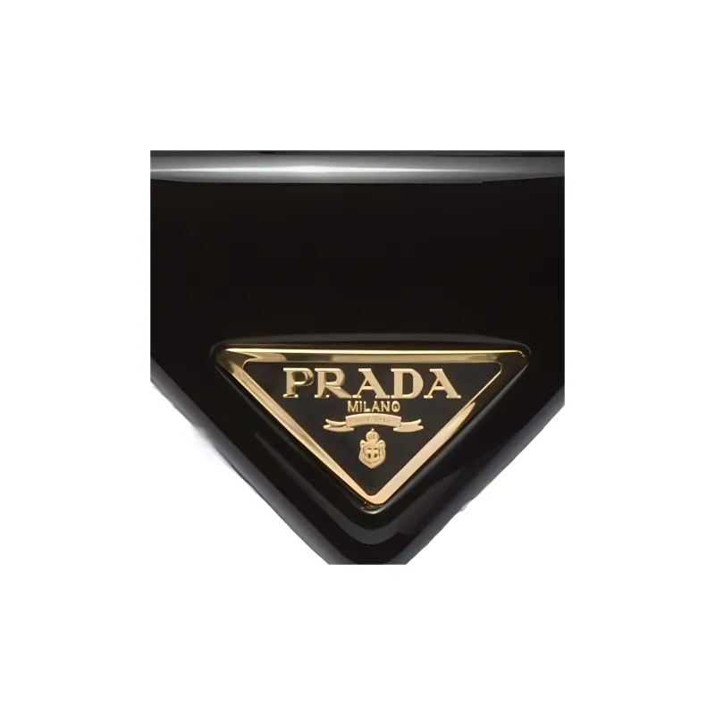 PRADA Plexiglas Triangle Hair Clip-2