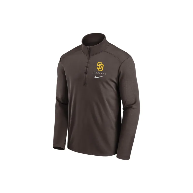 Nike San Diego Padres Franchise Pacer Jackets Coats Men's Brown-0