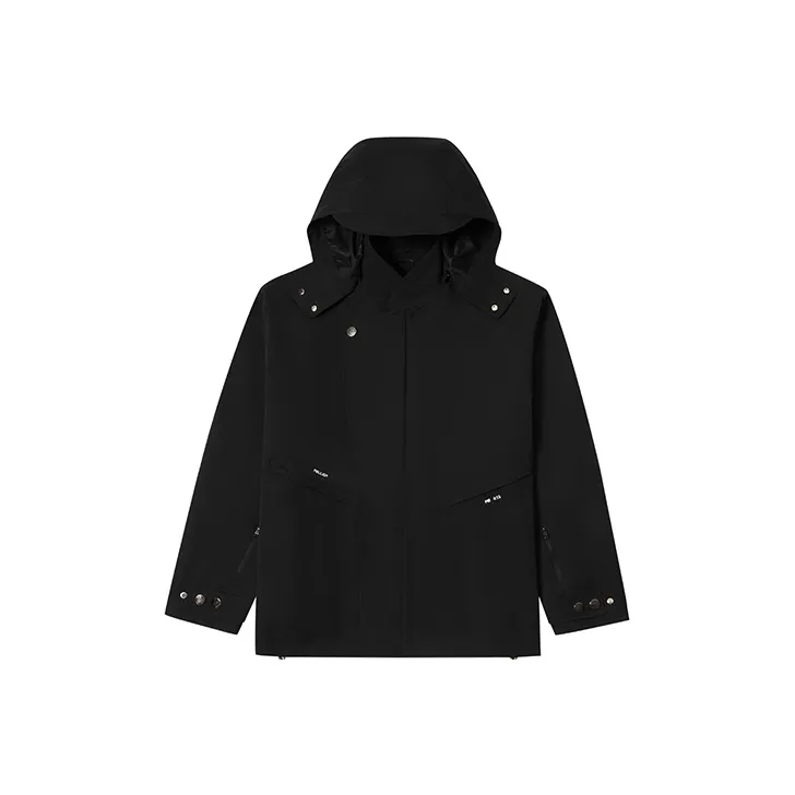 PELLIOT x Menghuiting Waterproof And Breathable Abrasion Resistant Thermal Windbreaker Jacket Unisex-3