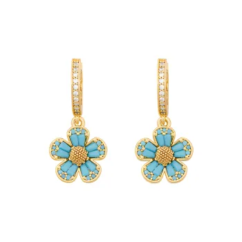 Kate Spade Copper Earrings Women's Blue