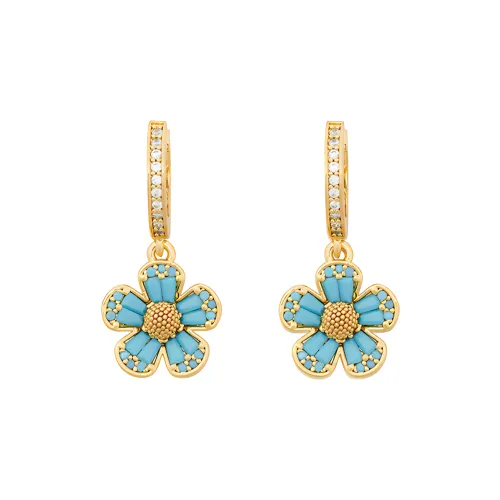 Kate Spade Copper Earrings Women's Blue
