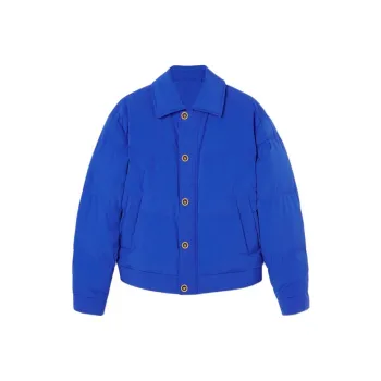 VERSACE Jackets Men Blue