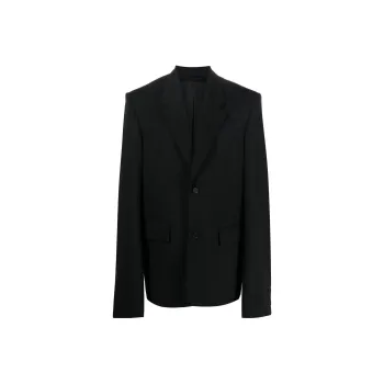 Balenciaga Business Suits Men Black