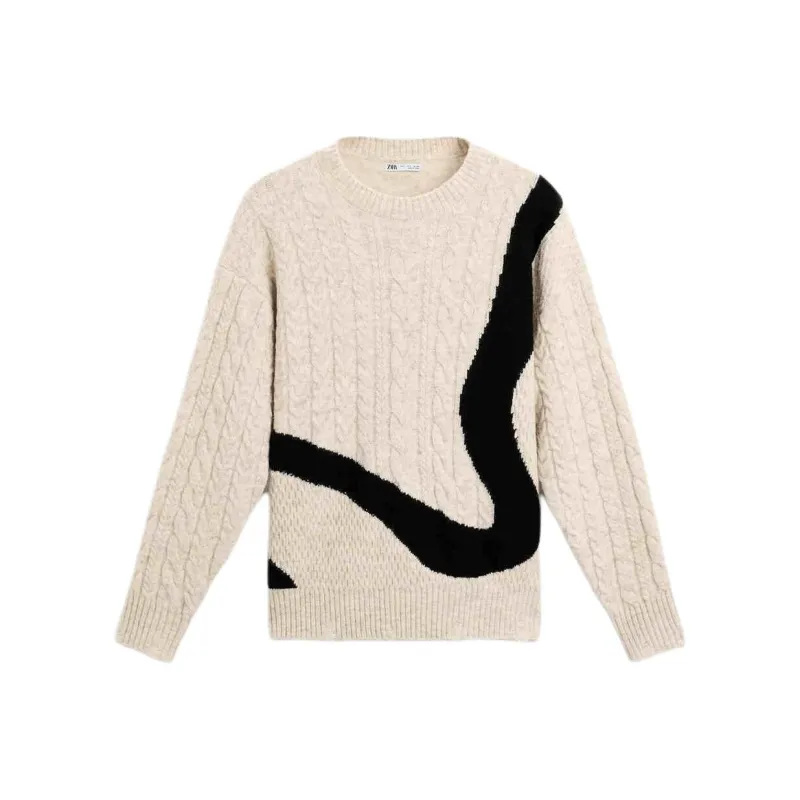 ZARA New Year Knitwear Men White-0