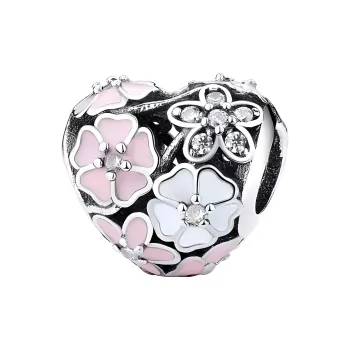 Pandora 925 Sterling Silver Beads Women's Pink