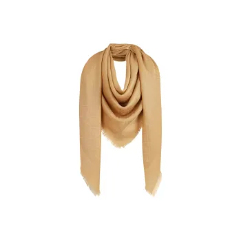 FENDI Knit Scarves Women's Yellow
