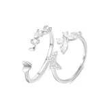 Butterfly Heart Bestie Ring