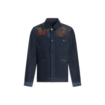 RARE Denim Jacket Men's Navy Blue