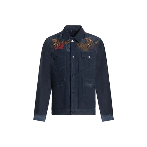 RARE Denim Jacket Men's Navy Blue