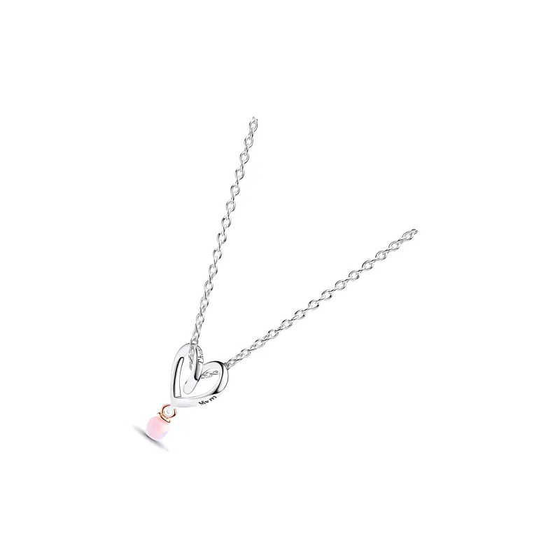 Pandora Alloy, Gold Plated 925 Sterling Silver Necklaces Women's Silver-1