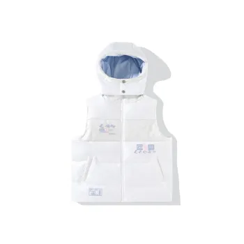 LAMLICKA Vests Unisex White