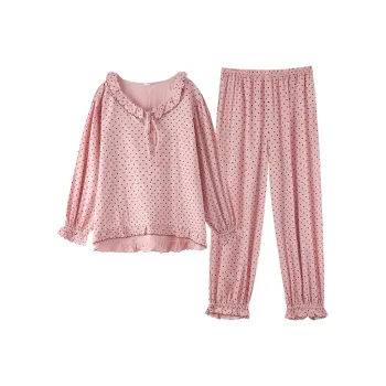 ZumashL Pajama Set Women's Polka Dot Cat