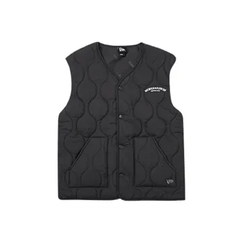 New Era Vests Unisex Black