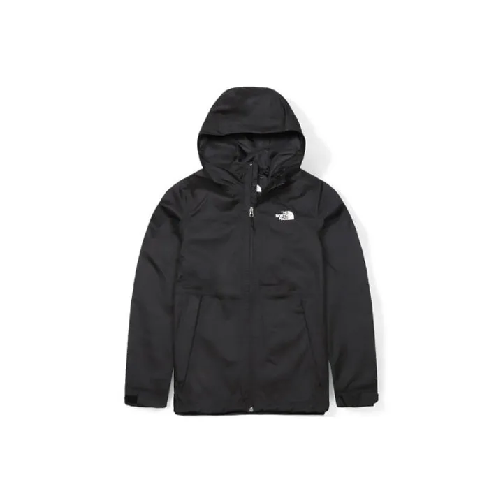 THE NORTH FACE Mountain Versatile Water Resistant Windproof Wear Resistant Windbreaker Jacket Men's Black-0