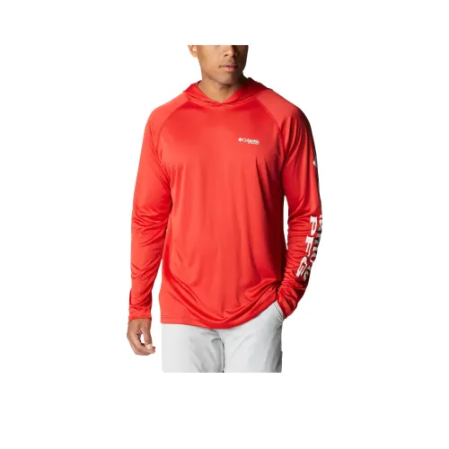 Columbia PFG Terminal Tackle™ Sweatshirt Men's Orange Red