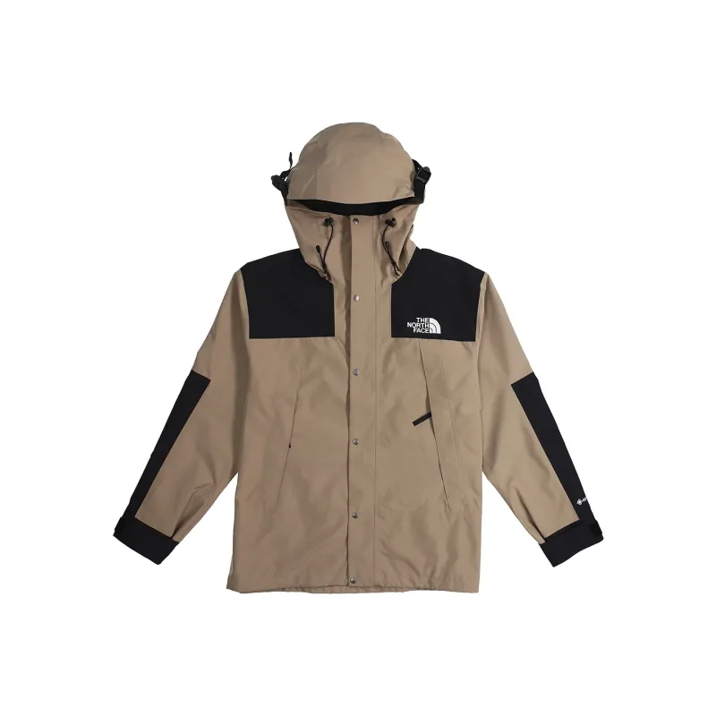 THE NORTH FACE 1990 Collection Outdoor Hiking Windproof And Wear Resistant Windbreaker Jacket Unisex Khaki-0