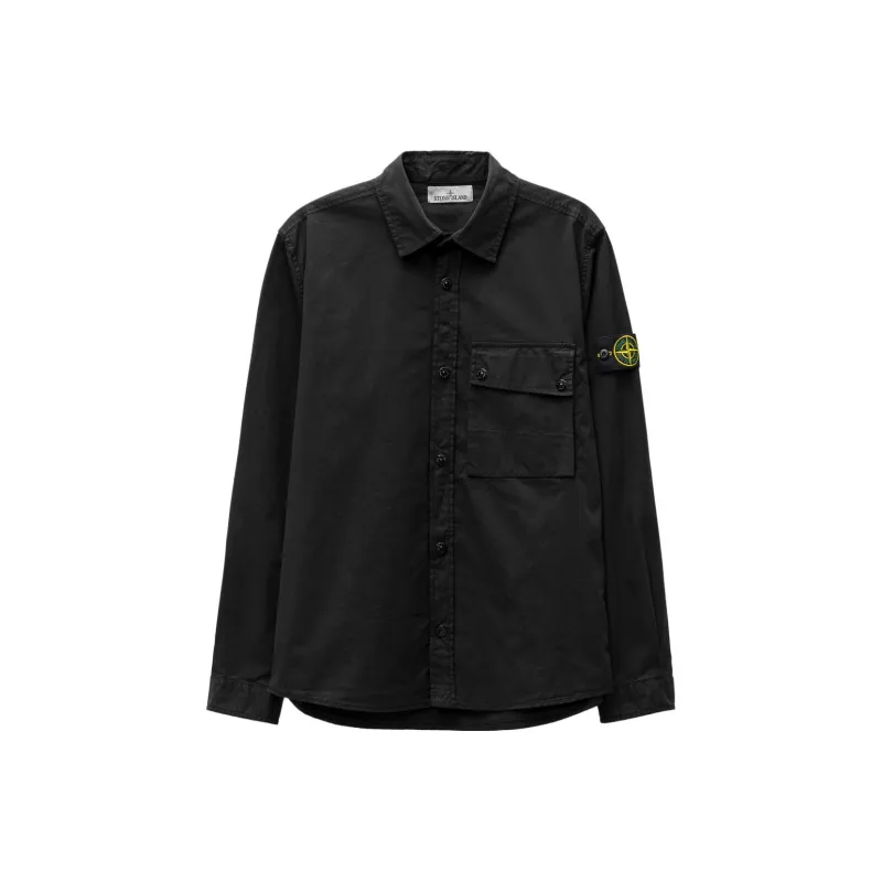 STONE ISLAND Jackets Men Black-0