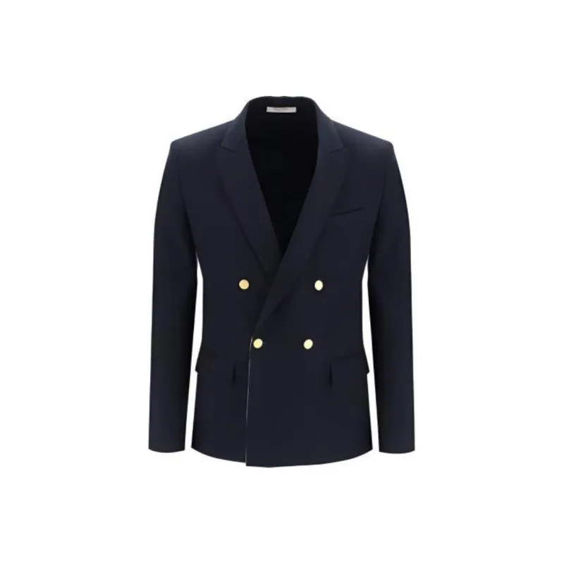 Valentino Double Breasted Long Sleeved Blazer-0