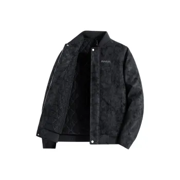 FASTFISH Puffer Jacket Unisex Black