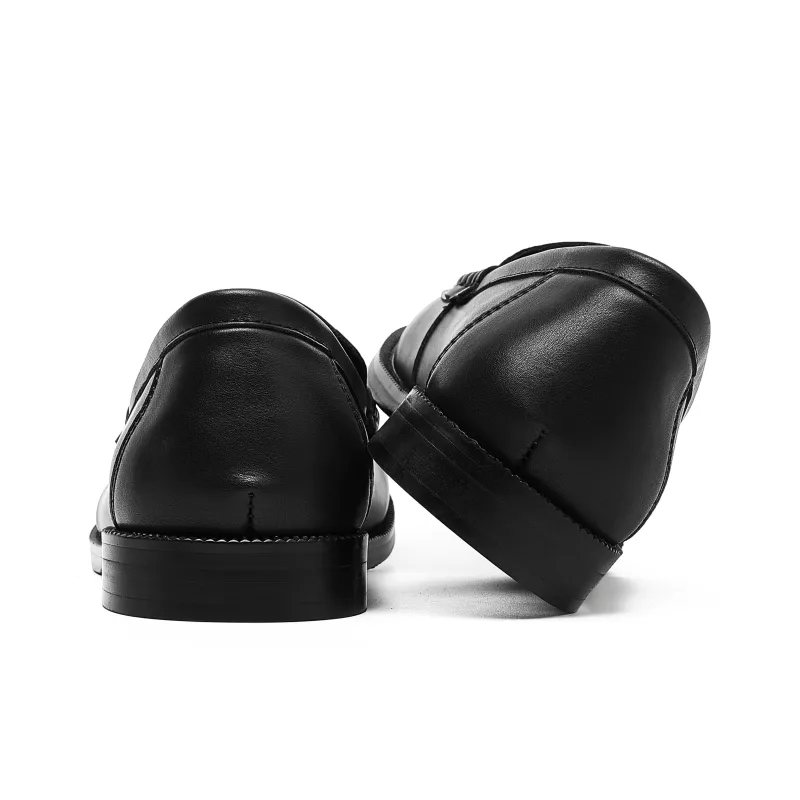 Hong Kong Meng Loafers Men's Black-3