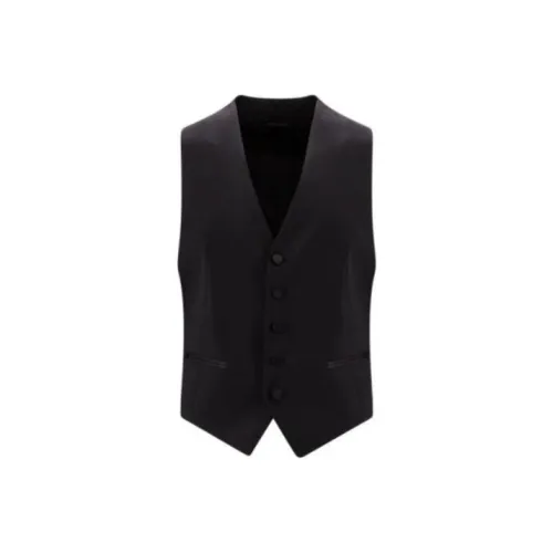 Tagliatore Button down Cotton Waistcoat