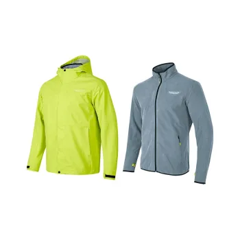 Skechers SS24 Jacket Men's Neon Yellow/0437