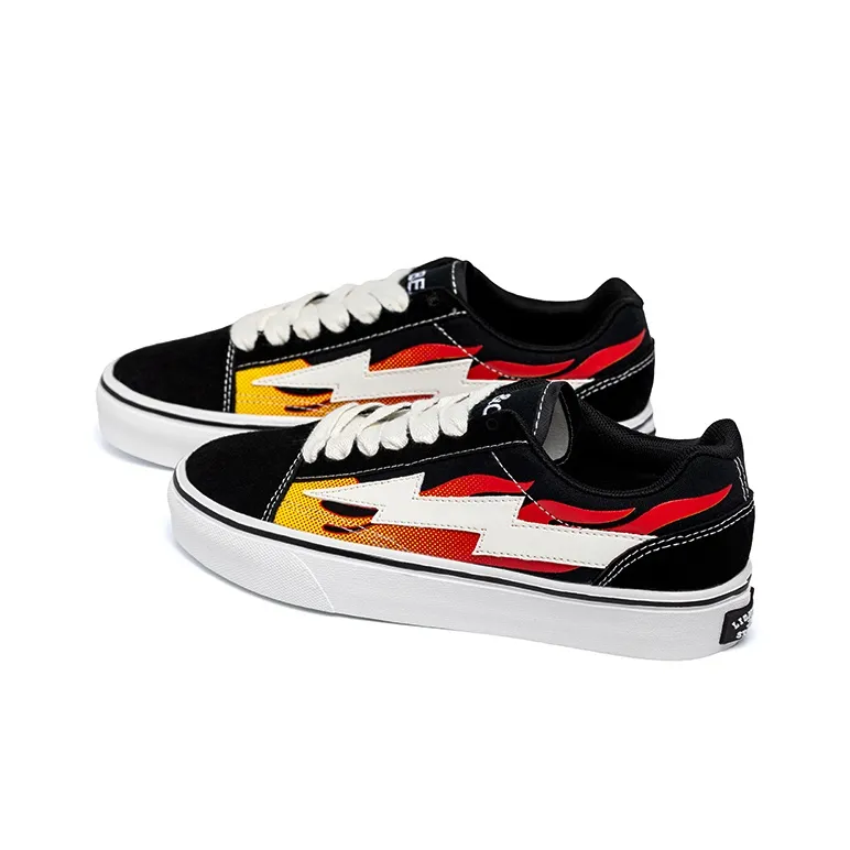 MABEL&CO Anti Slip Wear Resistant Low Top Skateboard Shoes Unisex-14