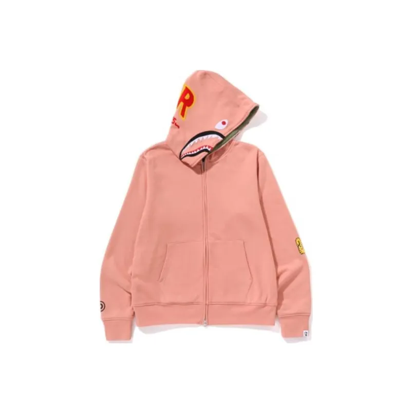 Bape Shark Wide Half Zip Pullover Hoodie-18