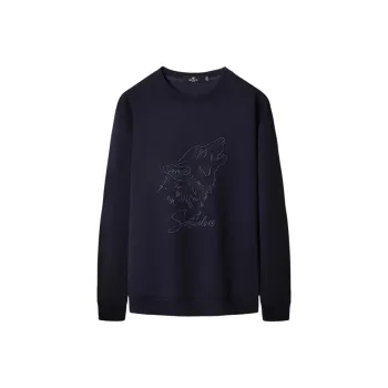 SEPTWOLVES Sweatshirt Men's Navy Blue