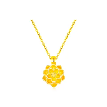 Zheng Tai Fook S999 Fine Silver Necklaces Women's