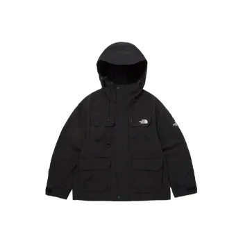 THE NORTH FACE Outdoor Hiking Windproof Windbreaker Jacket Unisex Black