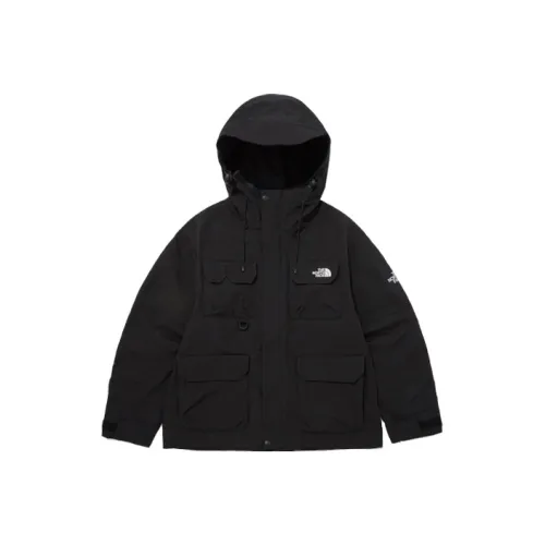 THE NORTH FACE Outdoor Hiking Windproof Windbreaker Jacket Unisex Black